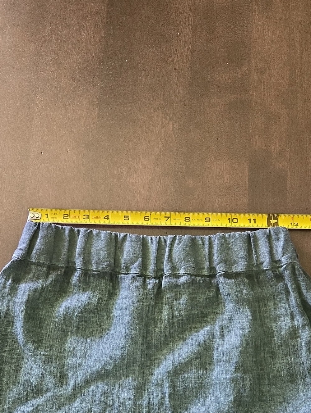 Ploumanac'h Naples Linen Skirt Size Small Nori Colour - Picture 4 of 7